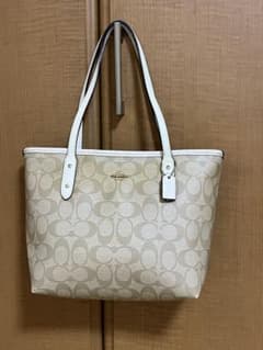 新品同様】コーチ COACH トートバッグ ミニ F29500 シグネチャー 