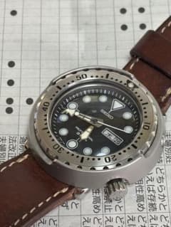 SEIKO ダイバー ツナ缶 SBBN007 純正ベルト NATOオマケ付き - メルカリ