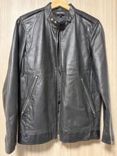 AMERICAN RAG CIE メッシュレザージャケット サイズ2 ブラック - メルカリ