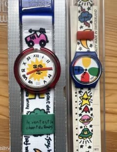 POP SWATCH カステルバジャック コラボ スウォッチ 2本セット - メルカリ