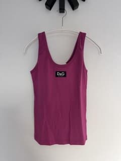 【新品タグ付】D&G ドルチェ＆ガッバーナ タンクトップ Y2K アーカイブのサムネイル