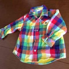 ムージョンジョン 80チェックシャツのサムネイル