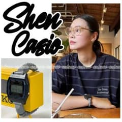 田中シェン】Casio F-84W サウナバンド チープカシオ ブラック M