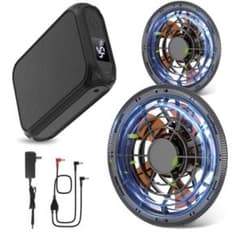 空調作業服用 ファンバッテリーセット 43V超高出力 30000mAh - メルカリ