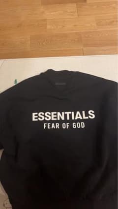 ESSENTIALS FEAR OF GOD ブラックスウェットのサムネイル