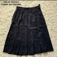 robe de chambre コムデギャルソン プリーツ フレアスカート 黒 robe de chambre コムデギャルソン プリーツ フレアスカート 黒 - メルカリ
