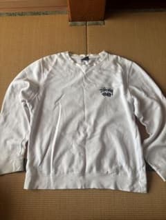 Stussy ダイスロゴ スウェット ホワイト Lのサムネイル