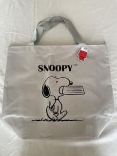 SNOOPY トートバッグ グレーのサムネイル