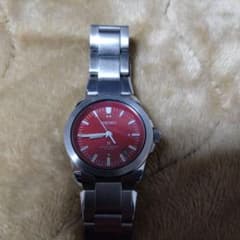 完動 SEIKO「S」サス シャインレッド文字盤 7N32-0B70 クォーツ SEIKO SUS 7N32-0B70 赤文字盤 クォーツ 人気モデル - メルカリ