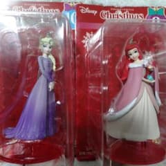 ディズニー クリスマス　オーナメントくじ エルサ アリエルのサムネイル