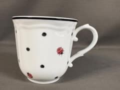 リチャードジノリ イタリアンポア てんとう虫 ドット マグカップ