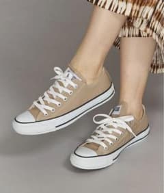 converse コンバース　オールスター　ベージュのサムネイル