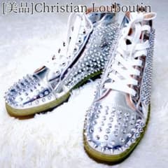 [美品] ルブタン ハイカット スニーカー スタッズ シルバー 44 29cm m97409899129_1.jpg?1751506211