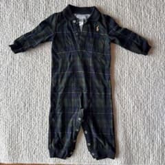 Ralph Lauren ベビー ロンパース チェック柄 9Mのサムネイル