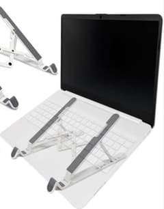 折りたたみ式 ノートPCスタンド 角度調整可能 ホワイト - メルカリ