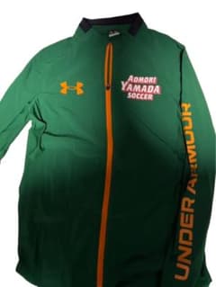 青森山田ジャージ UNDER ARMOUR グリーン ジャケット Lサイズ ミャクミャク様専用 - メルカリ
