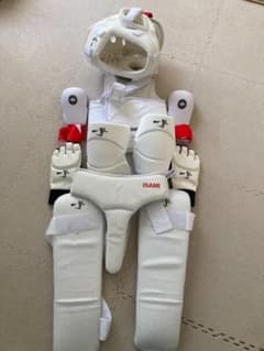 美品】極真空手 防具一式セット（サイズM中心・ヘッドガード/胴