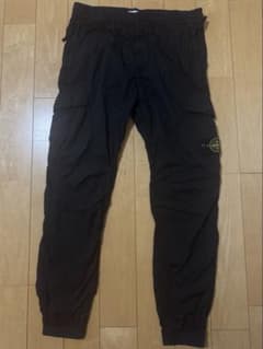 Stone  ガーメントダイカーゴパンツ w28 ブラック STONE ISLAND - 3100010 ORGANIC COTTON STRETCH BROKEN TWILL 'OLD