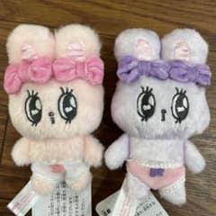 エスターバニー リボンパンツ マスコット 紫 ピンク うさぎ