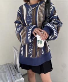 クージー風ニットのサムネイル