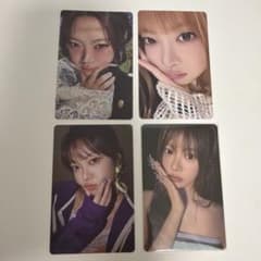 LE SSERAFIM ウンチェ トレカ 4枚セット - メルカリ