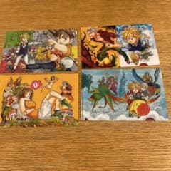 七つの大罪 ミニクリアファイル 4点セット 雑誌付録非売品 美品 - メルカリ