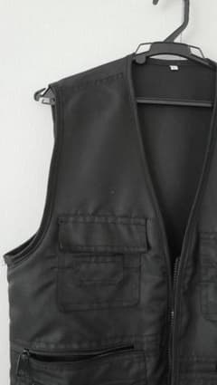 【古着】フィッシングベスト 黒 ストリートのサムネイル