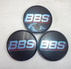 BBS 純正Germany ドイツ製 センターキャップ 3個セット 直径56mm