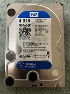 Western Digital WD Blue 4TB WD40EZRZ ⑧ - メルカリ