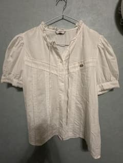 ANOETIC シャツ ホワイト IVEレイ