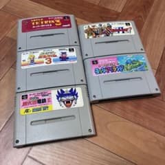 スーパーファミコン ソフト カセット セット 5本 まとめ売り - メルカリ