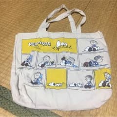 スヌーピーのトートバッグのサムネイル