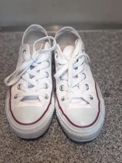 Converse All Star ローカット 22.5 ホワイト スニーカーのサムネイル