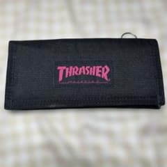 THRASHER 黒 長財布のサムネイル