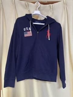 Polo Ralph Lauren ジップパーカー ネイビー Lのサムネイル