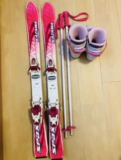 スキーセット 子ども 子供 幼稚園小学生向け 女の子 初心者 カザマ