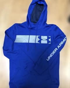 UNDER ARMOUR パーカー ブルーM(160位くらいのサムネイル