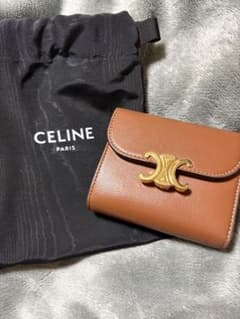 CELINE ブラウン 二つ折り財布のサムネイル