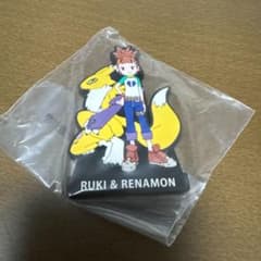 RUKI ＆ RENAMON ラバースタンド 一番くじ デジモンのサムネイル