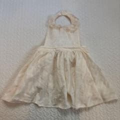 cottoli エプロン　110 （レース襟・リボン付き）のサムネイル