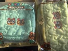 あつまれどうぶつの森 キルティングポーチ 2種セットのサムネイル