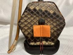 二胡　上級モデル　明清老紅木　萬其興製【中古　新古品】新品弓 古月琴坊★応相談のサムネイル