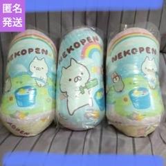 ねこぺん日和　ラウンドクッション　水遊び