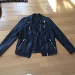 ライダースジャケット forever21 黒のサムネイル