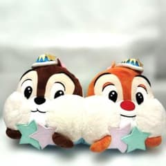 [T]칩과 데일 봉제인형 쿠션 도쿄 디즈니씨 20주년 기념