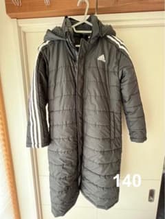 adidas 裏ボア付きベンチコート　140のサムネイル