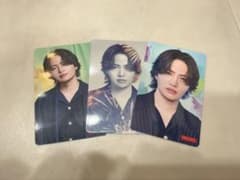 菊池風磨×篠塚大樹timelesz 消えない花火　トレカ　3形態のサムネイル