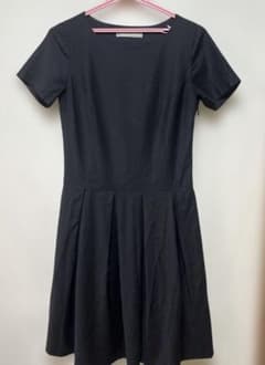 美品 Theory luxe 半袖 ワンピース 濃紺 お受験 - メルカリ