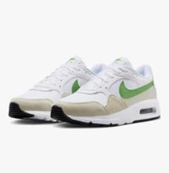 新品　Nike Air Max ホワイト/グリーン スニーカーのサムネイル