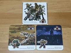 ライブアライブ　スクエニカフェ　コースター　スタンプラリー・ポゴ・オルステッドのサムネイル